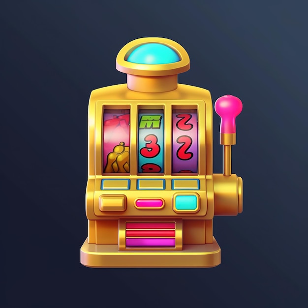 Un simple juego de casino en una máquina tragamonedas.