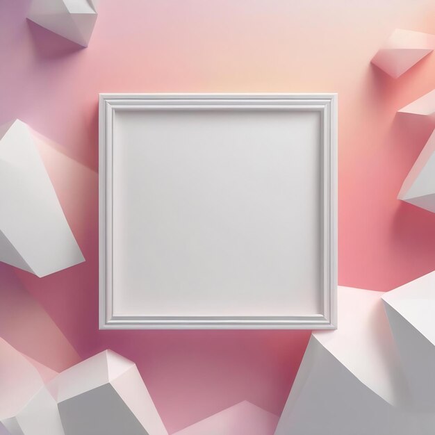 Simplemente el fondo abstracto del gradiente de la plantilla de tarjeta blanca