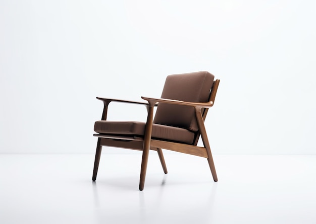Simplicidade elegante Design de cadeira minimalista Inteligência Artificial Gerativa