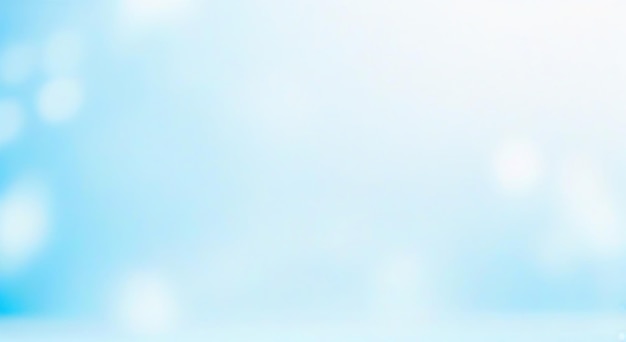 Simplicidade tranquilizadora Fundo azul claro com área para gráficos