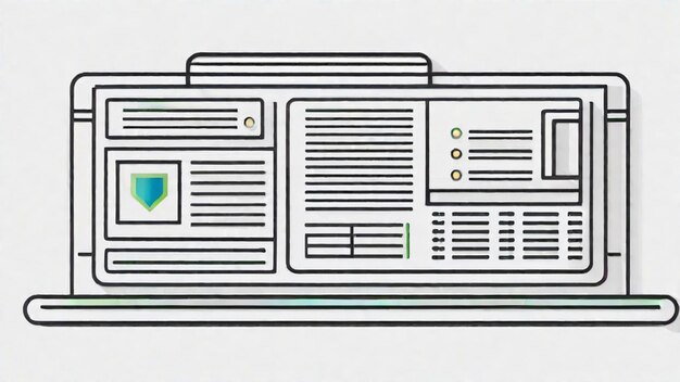 Foto simplificar a comunicação com software avançado