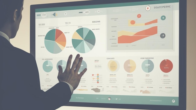 Foto simplificar as finanças com software de orçamento