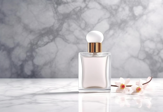 Simulação de perfume de jasmim