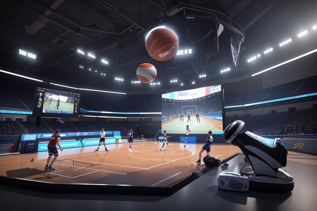 Simulador de deportes de realidad virtual