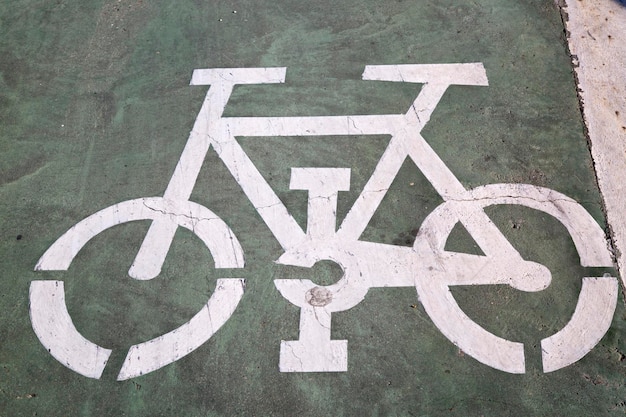 Sinalização da Ciclovia Saragoça