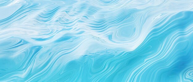 Sinfonía acuática serena Patrones de agua ondulantes suaves y IA generadora de luz