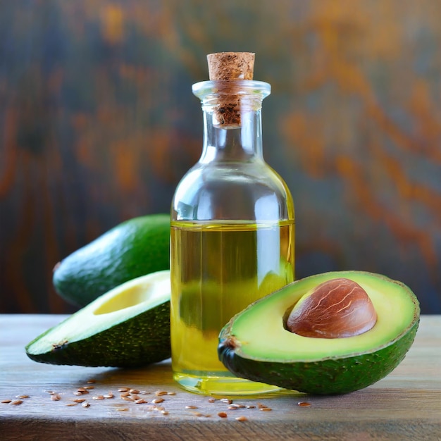 La sinfonía del aguacate saboreando la armonía de las rebanadas y el aceite