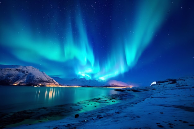 La Sinfonía Celestial captura las fascinantes auroras boreales en Noruega