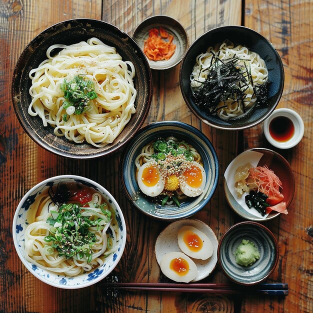 Una sinfonía de cuencos de ramen