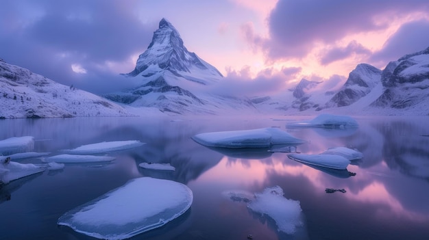 Sinfonia de Inverno de Majestic Icebergs
