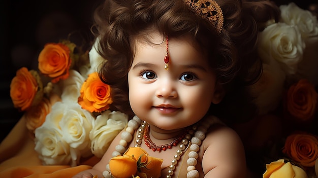 Una Sinfonía Espectacular de Devoción Sri Krishna Janmashtami