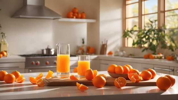 La sinfonía de la mandarina en la cocina moderna