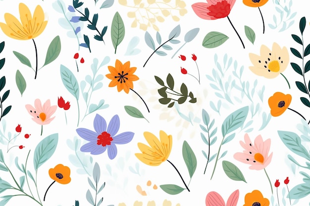 Sinfonía de pétalos etéreos Impresiones acuáticas Melodías de flores de ensueño Tonos de acuarela