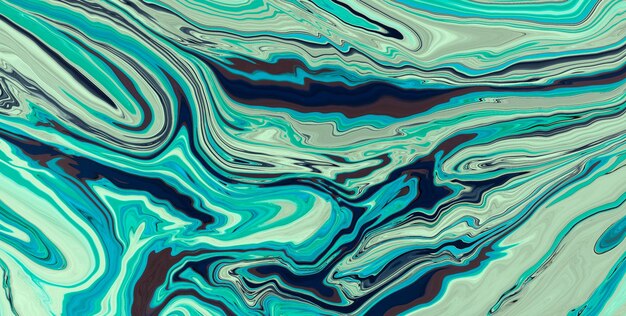 Sinfonía de tinta que abraza el aura místico del arte líquido en aceite
