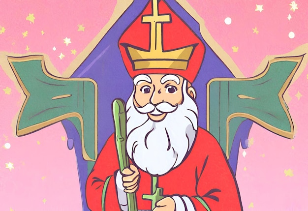 Foto sinterklaas ai gerado