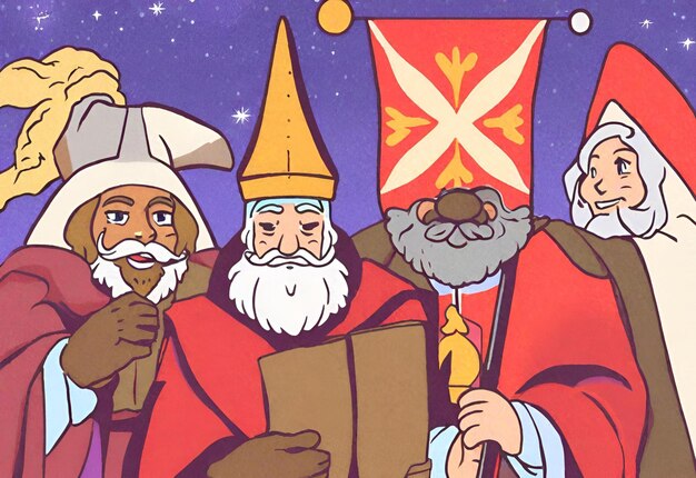 Foto sinterklaas ai gerado