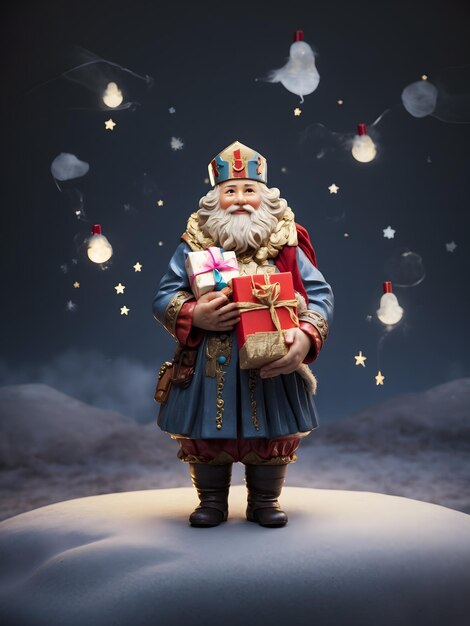 Foto sinterklaas geschenk weihnachtsgeschenk