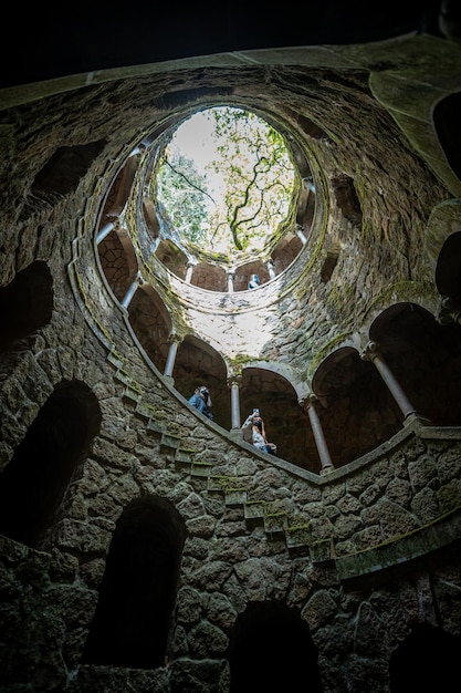 Sintra Portugal am Einweihungsbrunnen