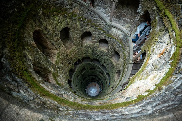 Foto sintra portugal no poço de iniciação