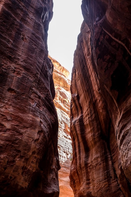 El Siq en Petra Jordan