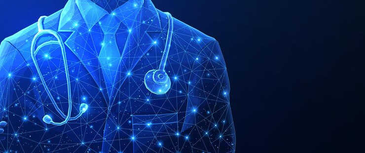 Sistema de atención médica digital en línea de un médico tecnología de medicina hospitalaria