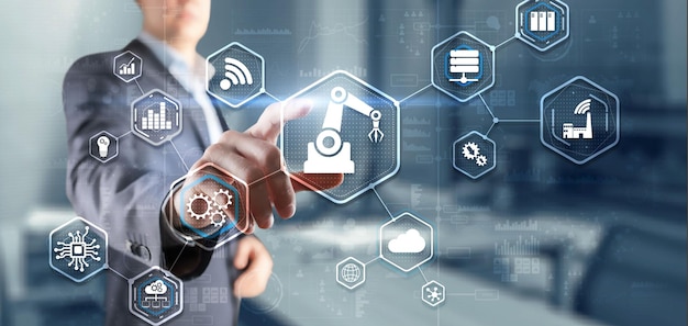 Sistema de automatización robótica de procesos RPA Inteligencia artificial