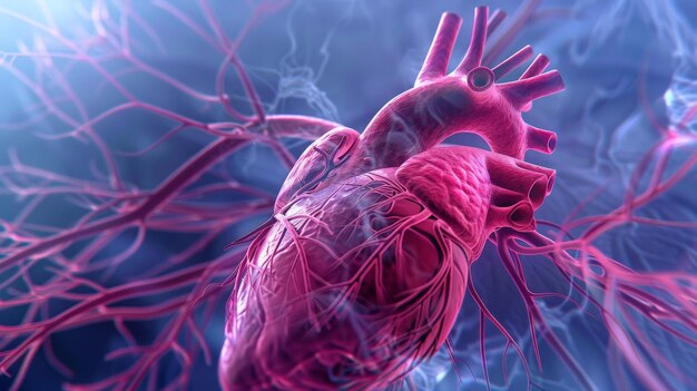 El sistema cardiovascular se compone de las arterias del corazón, las venas y los capilares, el corazón y los vasos