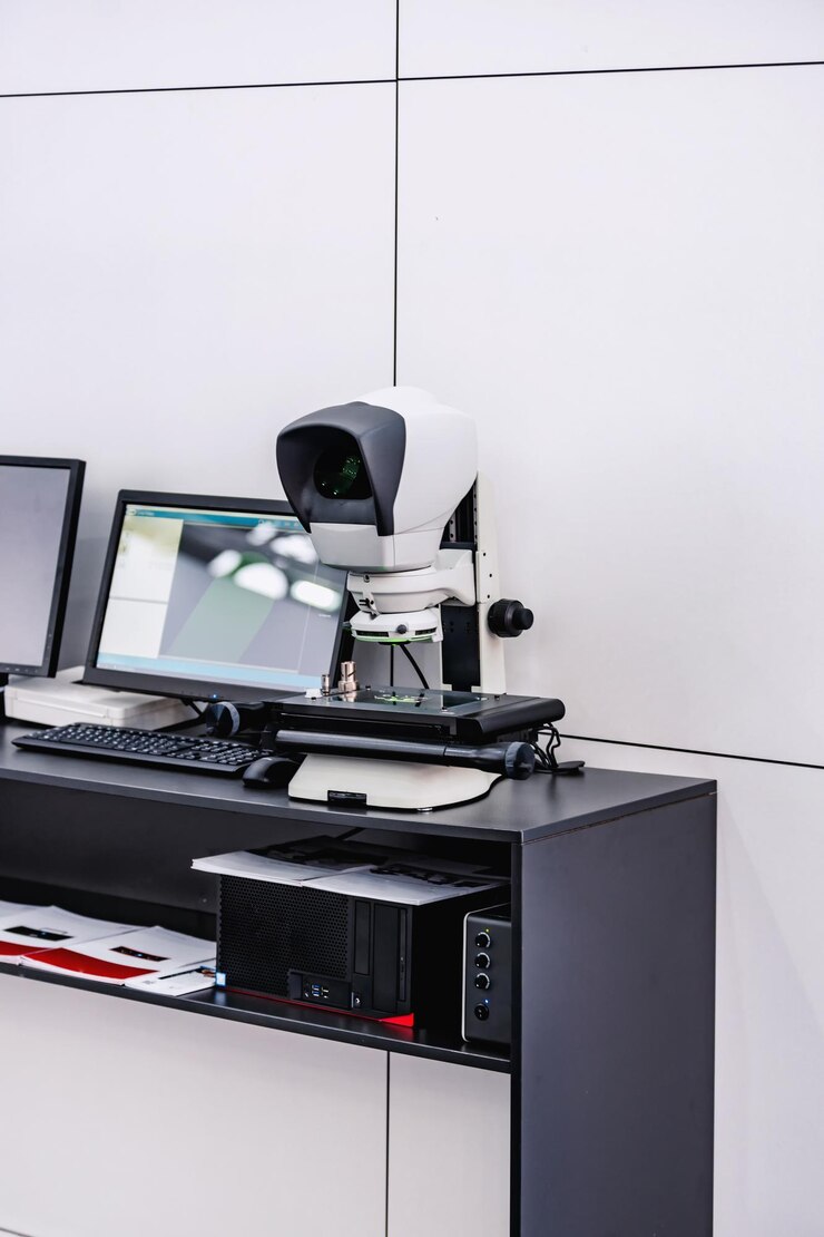 Foto sistema combinado de video medición y microscopio de medición ergonómico para dispositivos médicos aeroespaciales para automóviles