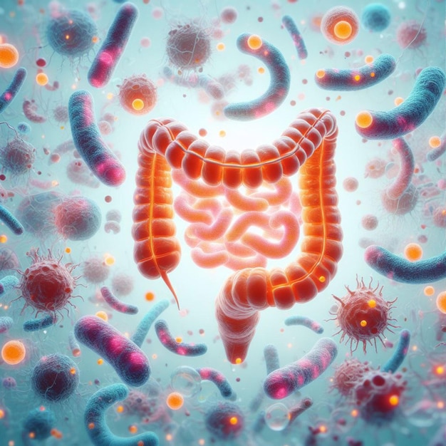 Foto el sistema gastrointestinal