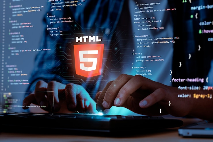 Foto sistema html para o conceito de sites
