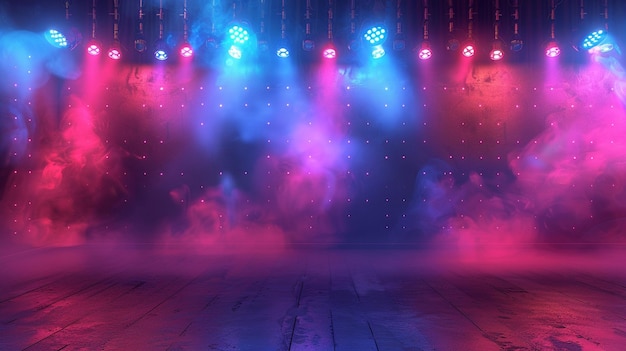 Un sistema de iluminación para el escenario