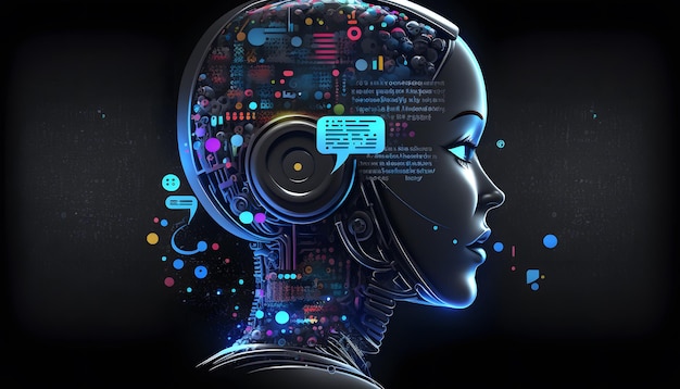 Sistema Inteligencia artificial ChatGPT Chat Bot AI Tecnología robot inteligente Aplicación Ai Chat GPT