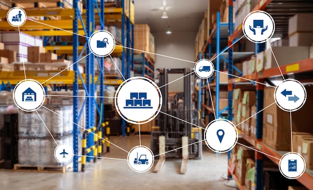 Sistema inteligente de gestión de almacenes con tecnología innovadora de Internet de las cosas