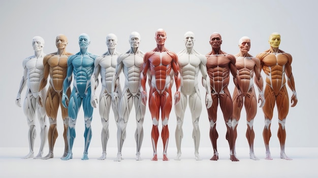 El sistema muscular humano