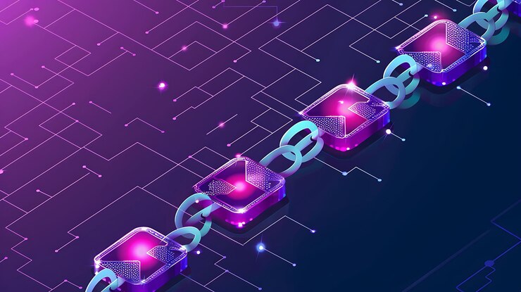 Foto sistema de registros médicos basado en blockchain que garantiza la interoperabilidad de la seguridad de los datos infografía completa