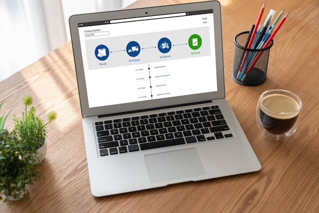 Sistema de seguimiento de entregas para comercio electrónico y negocios en línea modernos