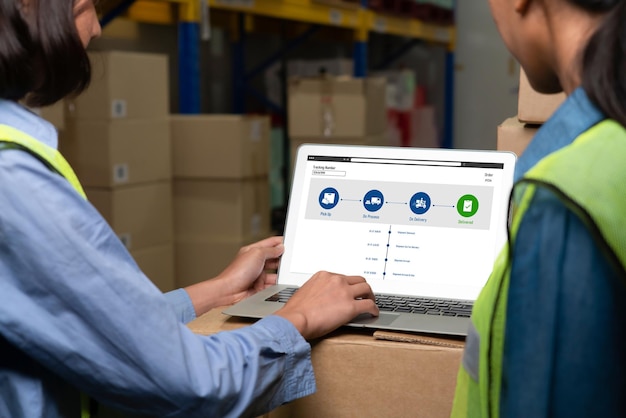 Sistema de seguimiento de entregas para comercio electrónico y negocios en línea modernos