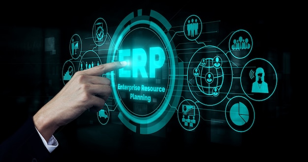 Sistema de software ERP de gestión de recursos empresariales para el plan de recursos empresariales