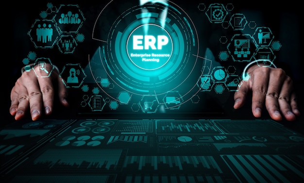 Sistema de software ERP de gestión de recursos empresariales para el plan de recursos empresariales