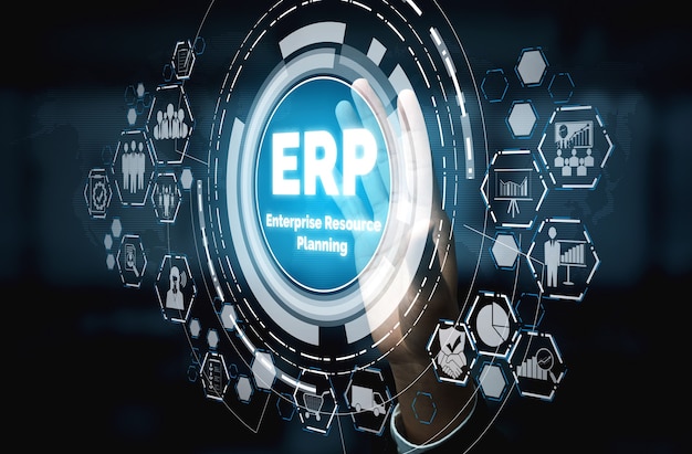 Sistema de software ERP de gestión de recursos empresariales para el plan de recursos empresariales