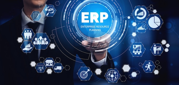 Sistema de software ERP de gestión de recursos empresariales para el plan de recursos empresariales