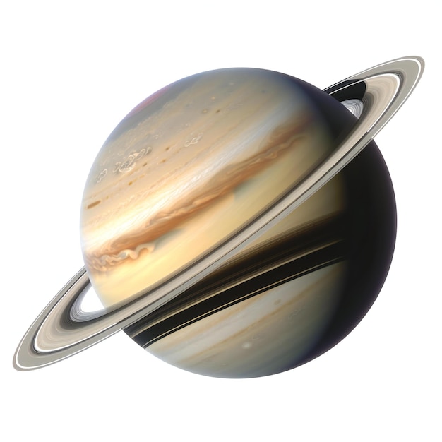 Foto sistema solar de saturno