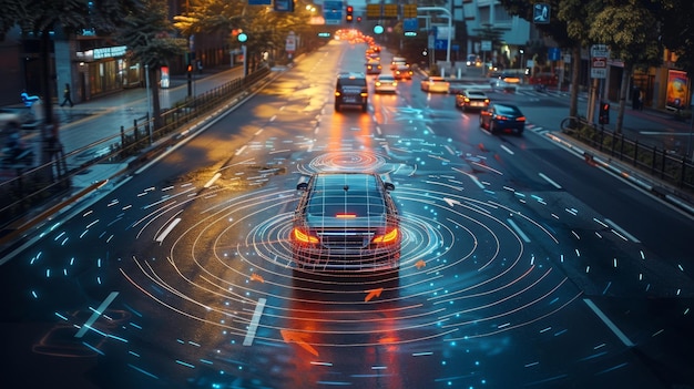 Sistemas integrados de sensores y comunicaciones inalámbricas instalados en vehículos Vehículos autónomos Vehicles autónomos Vehículos sin conductor Automóviles sin conductor