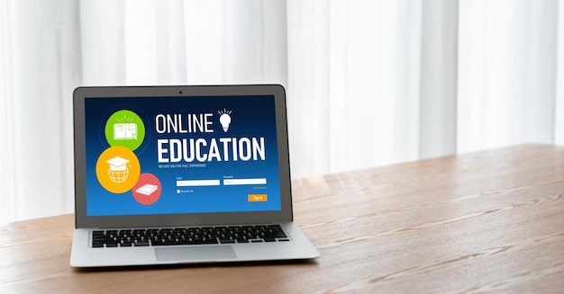 Site de elearning com software moderno para o aluno estudar na internet