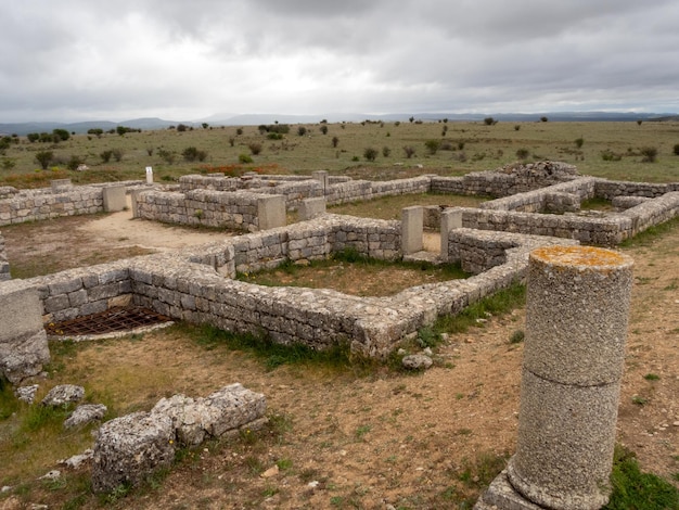 Sítio arqueológico de Clunia Sulpicia século I a.C. século X d.C. Burgos Espanha