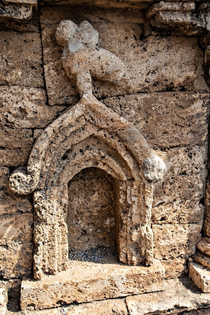 Sitio arqueológico de Taxila, restos de los primeros asentamientos en el distrito de Rawalpindi, Pakistán