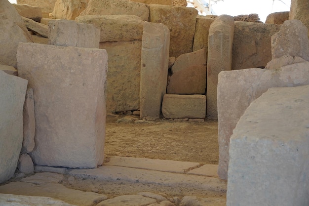 Sitio arqueológico del templo megalítico de Malta