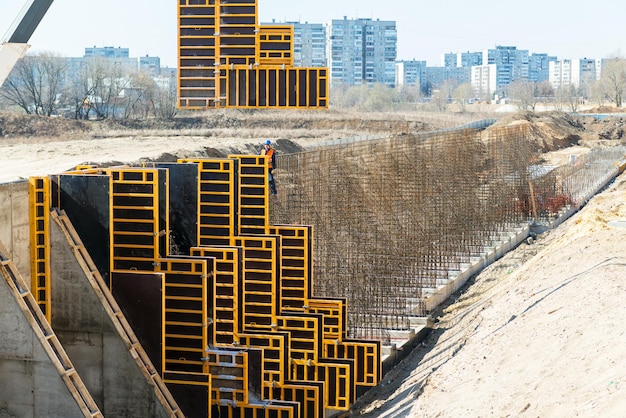 Sitio de construcción en Moscú