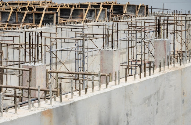 Sitio de construcción en progreso