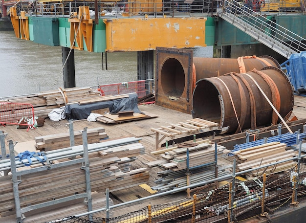 Sitio de construcción también conocido como sitio de construcción